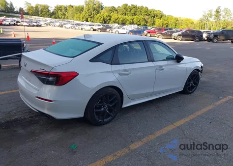 2024 Honda Civic Sport z USA, uszkodzony, nr VIN 2HGFE2F51RH587541